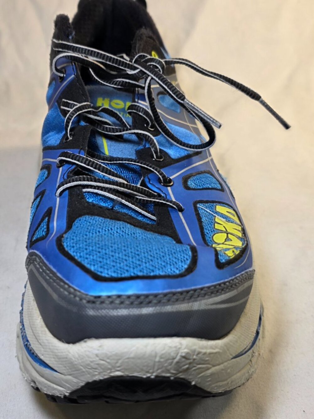 Hoka One One Stinson 3 ATR Trail Running Shoes Blue and Black See Desc for Size - Picture 4 of 16